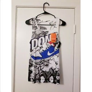 RARE Nike Full Mesh Racerback Tank